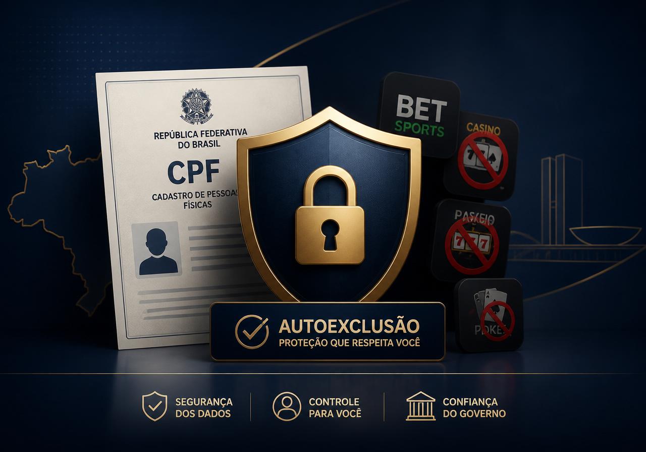 Autoexclusão: bloqueio do CPF em todos os sites de apostas regulamentados